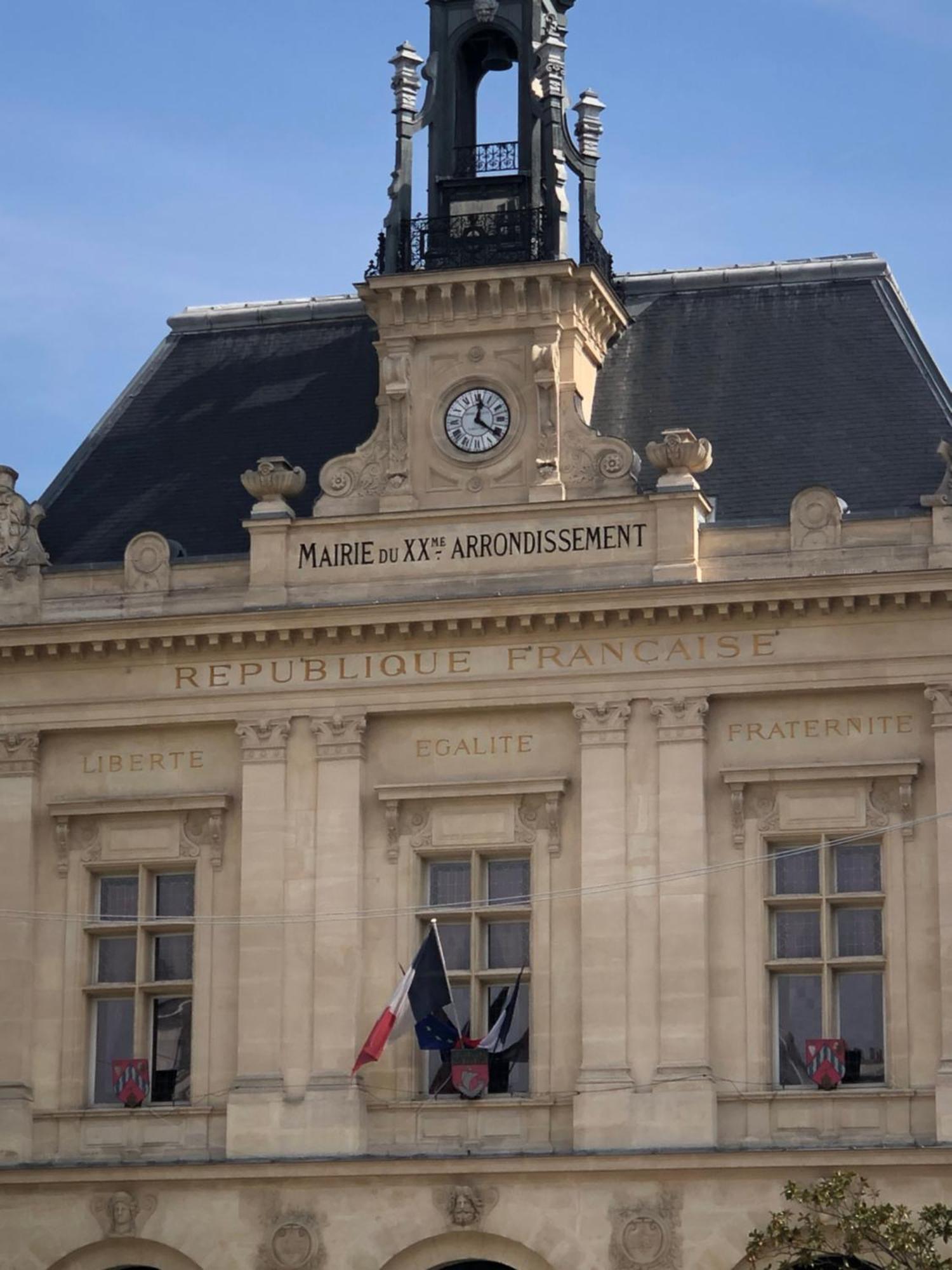 Appartamento Metro Gambetta Parigi Esterno foto